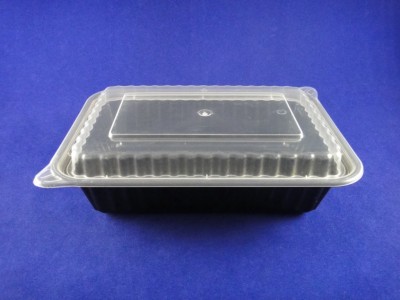 I-868 PP Rectangular Microwavable Container
